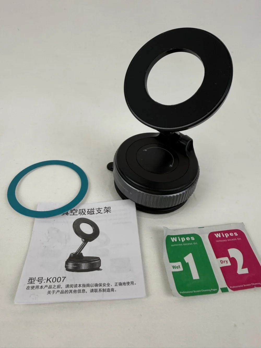 New Magnetic Folding Car Phone Mount K007 | Ultra-Strong Suction & 360° Rotation